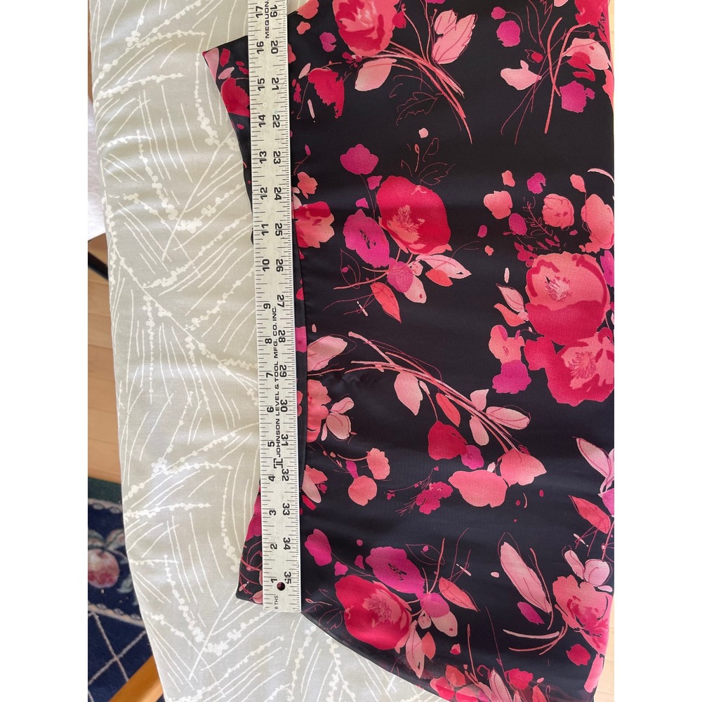Red Blazer and Floral Midi Skirt 2 Piece Suit Set Women Professional  Size 14 - Picture 15 of 16